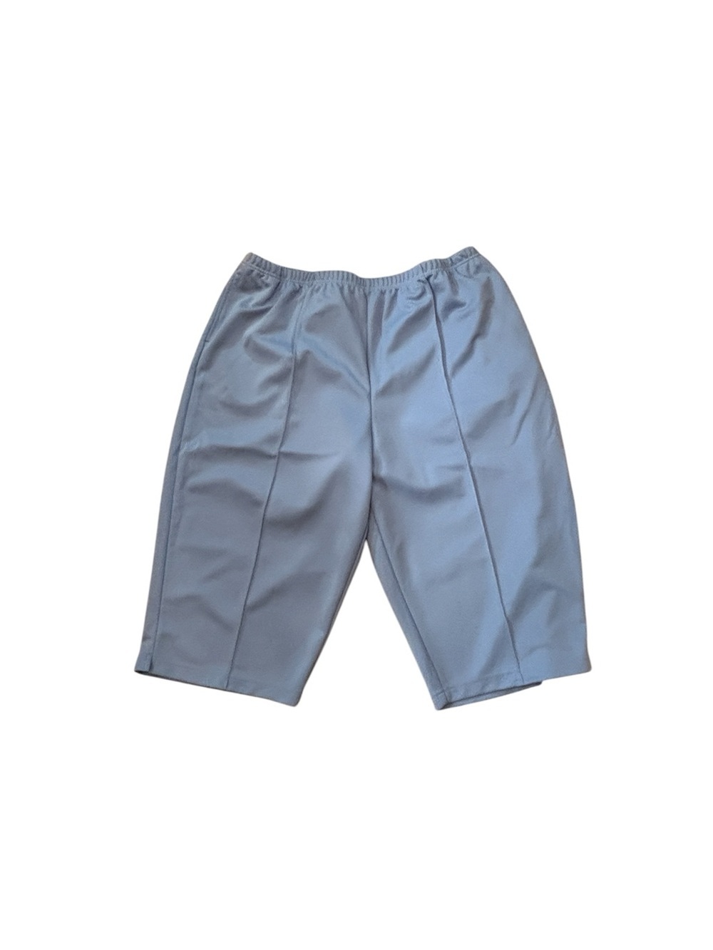 Blair Women’s Light Blue Casual Pull-On Shorts Size 22W